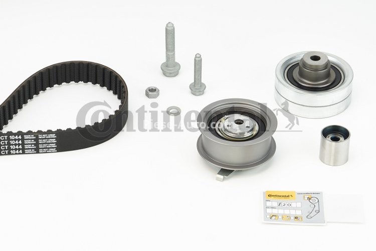 Kit distribuție CONTI (curea + role) pentru: AUDI A3; SEAT CORDOBA, IBIZA III; SKODA FABIA I, FABIA I PRAKTIK, OCTAVIA I, OCTAVIA I/KOMBI; VW BORA I, POLO, POLO IV 1.9D 09.96-04.12