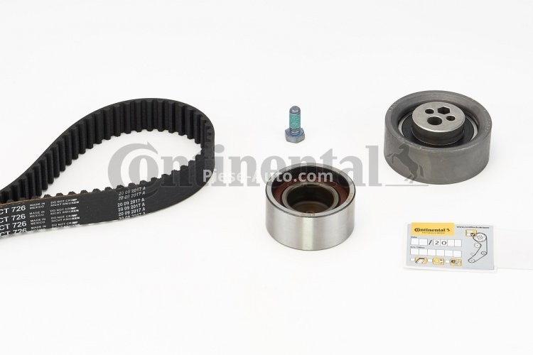 Kit distribuție CONTI (curea + role) pentru: AUDI 100 C4, 80 B4, A6 C4, A8 D2, CABRIOLET B3, COUPE B3 2.6/2.8 12.90-08.00