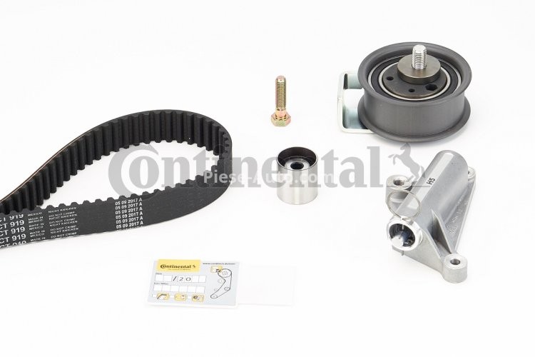 Kit distribuție CONTI (curea + role) pentru: AUDI A4 B5, A6 C4, A6 C5, CABRIOLET B3; VW PASSAT B5 1.8 11.94-01.05