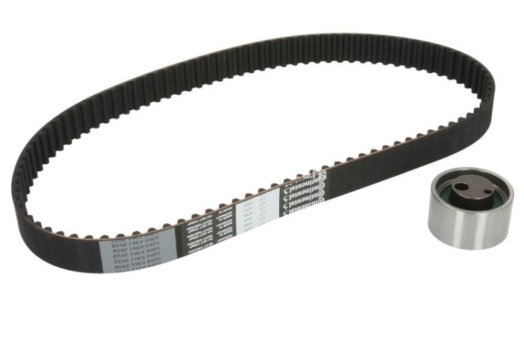 Kit distribuție CONTI (curea + role) pentru: AUDI A3; SEAT LEON, TOLEDO II; SKODA OCTAVIA I; SUBARU JUSTY II; SUZUKI BALENO, CARRY, JIMNY, SWIFT II, WAGON R+; VW BORA I 1.0/1.3/1.9D 03.89-