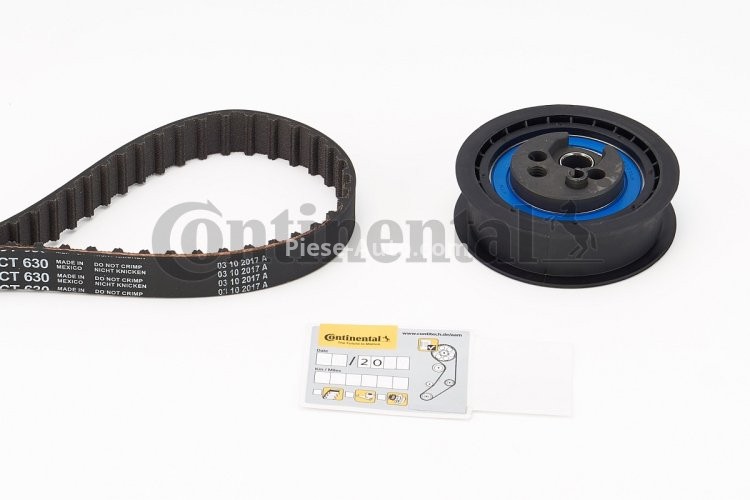 Kit distribuție CONTI (curea + role) pentru: AUDI 100 C4, 80 B3, 80 B4, A6 C4, CABRIOLET B3, COUPE B3 2.0 08.88-07.98