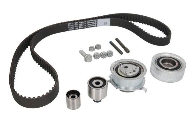 Kit distribuție CONTI (curea + role) pentru: AUDI A1, A3, A4 ALLROAD B8, A4 B8, A5, A6 C7, Q3, Q5, TT; SEAT ALHAMBRA, ALTEA, ALTEA XL, EXEO, EXEO ST, IBIZA IV 1.2D/1.6D/2.0D 05.03-