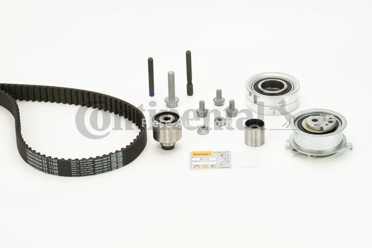 Kit distribuție CONTI (curea + role) pentru: AUDI A1, A3, A4 ALLROAD B8, A4 B8, A5, A6 C7, Q3, Q5, TT; SEAT ALHAMBRA, ALTEA, ALTEA XL, EXEO, EXEO ST, IBIZA IV 1.2D/1.6D/2.0D 05.03-