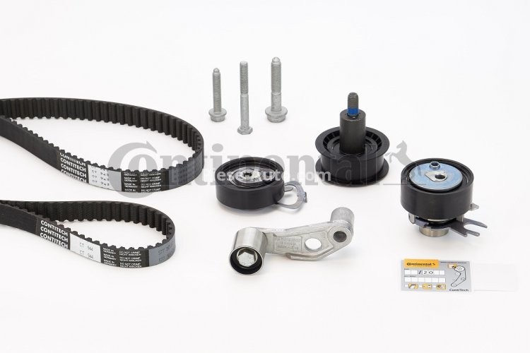 Kit distribuție CONTI (curea + role) pentru: AUDI A2; SEAT ALTEA, ALTEA XL, AROSA, CORDOBA, CORDOBA VARIO, IBIZA II, IBIZA III, IBIZA IV, IBIZA IV SC, INCA, LEON 1.4/1.4LPG/1.6 04.96-