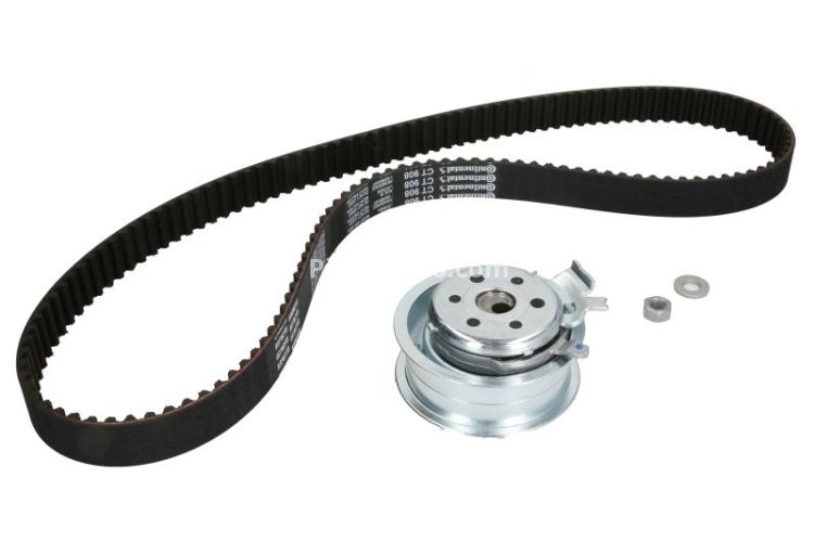Kit distribuție CONTI (curea + role) pentru: AUDI A3, A4 B5, A4 B6, A4 B7; SEAT ALHAMBRA, ALTEA, ALTEA XL, CORDOBA, EXEO, EXEO ST, IBIZA III, IBIZA IV, LEON, TOLEDO II 1.2-2.0LPG 11.94-