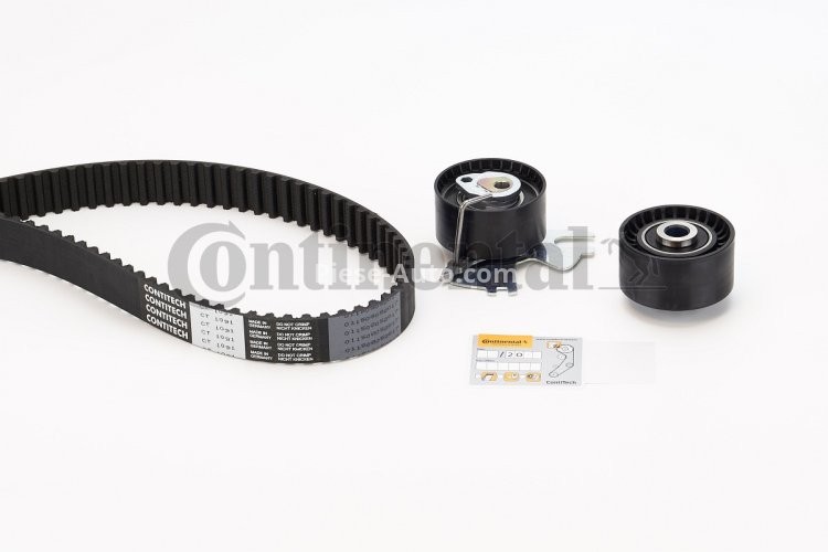 Kit distribuție CONTI (curea + role) pentru: VOLVO C30, C70 II, S40 II, S80 II, V50, V70 III; CITROEN C4, C4 GRAND PICASSO I, C4 I, C4 PICASSO I, C5 II, C5 III, C5/KOMBI, C8 2.0D 07.02-