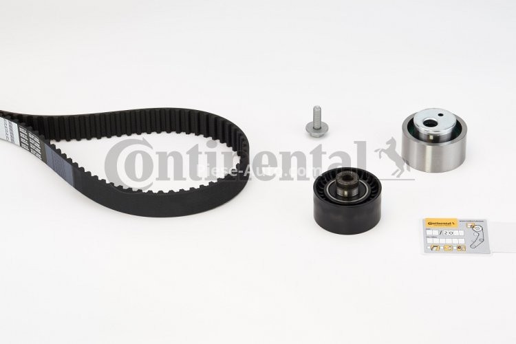 Kit distribuție CONTI (curea + role) pentru: CITROEN BERLINGO, BERLINGO/MINIVAN, C15/MINIVAN, JUMPY I, XSARA, XSARA/HATCHBACK, XSARA/KOMBI; FIAT SCUDO; PEUGEOT 206, 306 1.9D 06.96-12.15