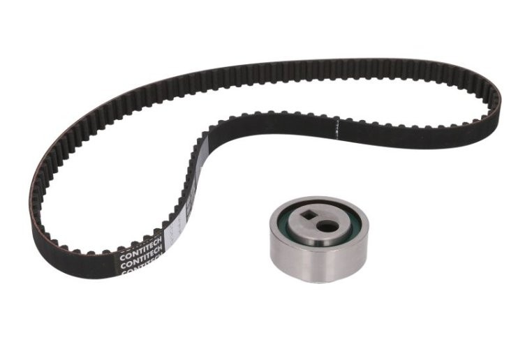 Kit distribuție CONTI (curea + role) pentru: CITROEN AX, BERLINGO, BERLINGO/MINIVAN, BX, C15, C15/MINIVAN, SAXO, ZX; PEUGEOT 106 I, 106 I/HATCHBACK, 106 II 1.0/1.1/1.3 10.82-05.08
