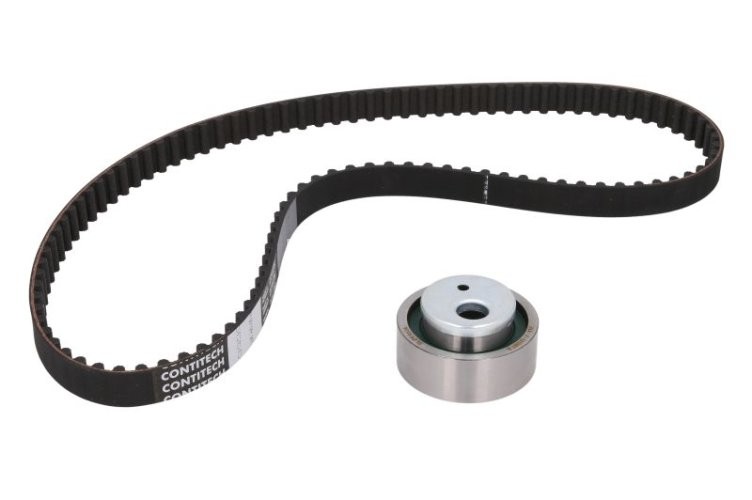 Kit distribuție CONTI (curea + role) pentru: CITROEN AX, BERLINGO, BERLINGO/MINIVAN, BX, C15, C15/MINIVAN, SAXO, ZX; PEUGEOT 106 I, 106 I/HATCHBACK, 106 II 1.0/1.1/1.3 10.82-05.08