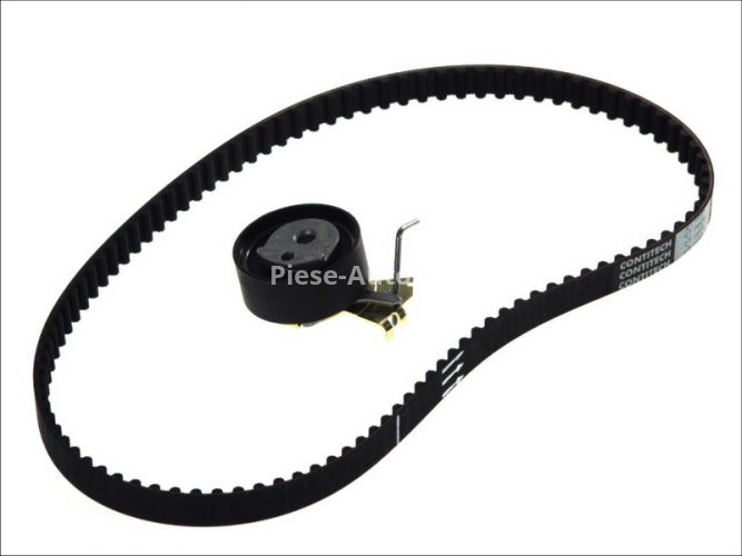 Kit distribuție CONTI (curea + role) pentru: CITROEN BERLINGO, BERLINGO/MINIVAN, C2, C2 ENTERPRISE, C3 I, C3 II, SAXO; PEUGEOT 106 I, 106 II, 206, 206+, 306, PARTNER 1.0/1.1 09.91-