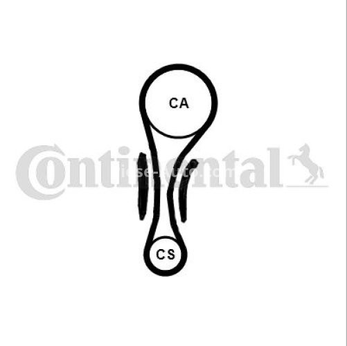 Kit distribuție CONTI (curea + pinioane) – la pompa de injectie – pentru : FORD C-MAX, FOCUS C-MAX, FOCUS I, FOCUS II, GALAXY II, MONDEO IV, S-MAX, TOURNEO CONNECT, TRANSIT CONNECT 1.8D 06.02-06.15