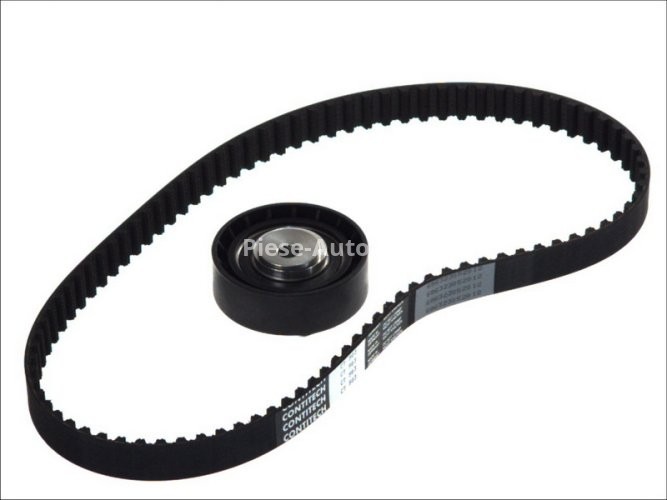 Kit distribuție CONTI (curea + role) pentru: FORD C-MAX, FIESTA IV, FIESTA/HATCHBACK, FIESTA/MINIVAN, FOCUS C-MAX, FOCUS I, FOCUS II, FOCUS I/KOMBI, GALAXY II, MONDEO IV 1.8D 08.98-06.15