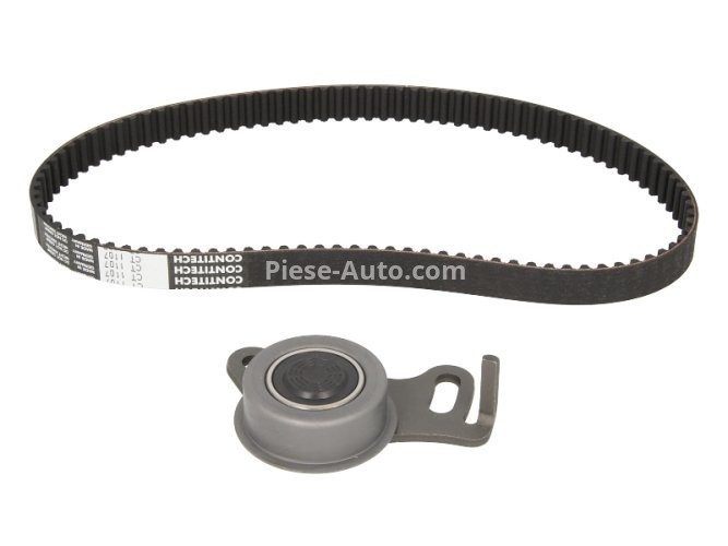 Kit distribuție CONTI (curea + role) pentru: HYUNDAI GALLOPER I, GALLOPER II, H-1, H-1 / STAREX, H100, PORTER, TERRACAN; KIA K2500, PREGIO; MITSUBISHI L 300 / DELICA II, L 300 III 2.5D 11.86-