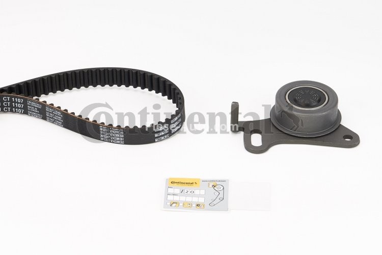 Kit distribuție CONTI (curea + role) pentru: HYUNDAI GALLOPER I, GALLOPER II, H-1, H-1 / STAREX, H100, PORTER, TERRACAN; KIA K2500, PREGIO; MITSUBISHI L 300 / DELICA II, L 300 III 2.5D 11.86-