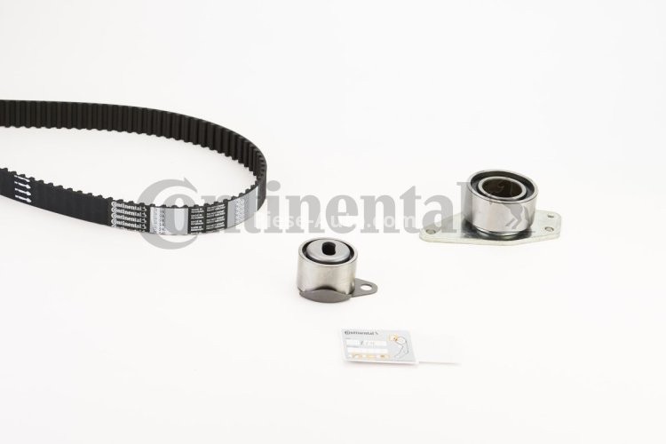 Kit distribuție CONTI (curea + role) pentru: VOLVO 440, 460, 480; RENAULT ESPACE III, LAGUNA I, MEGANE I, MEGANE I CLASSIC, MEGANE I COACH, MEGANE SCENIC 2.0 08.92-08.03