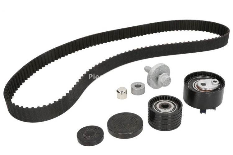 Kit distribuție CONTI (curea + role) pentru: RENAULT CLIO III, FLUENCE, GRAND SCENIC II, GRAND SCENIC III, LAGUNA II, LAGUNA III, MEGANE, MEGANE II, MEGANE III 1.6/1.6ALK/1.6LPG 11.02-