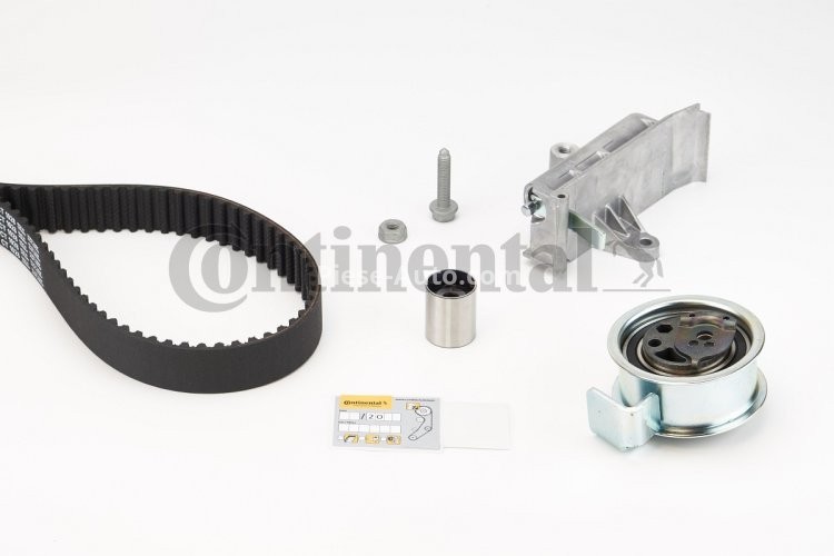 Kit distribuție CONTI (curea + role) pentru: AUDI A2, A3, A4 B5, A4 B6, A6 C5; FORD GALAXY I, GALAXY MK I; SEAT ALHAMBRA, AROSA, LEON, TOLEDO II; SKODA FABIA I 1.4D/1.9D/2.0D 03.95-12.10