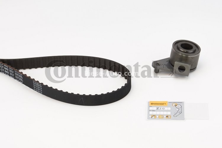 Kit distribuție CONTI (curea + role) pentru: VOLVO 240, 340-360, 740, 760, 940 1.4-2.3 08.74-12.94