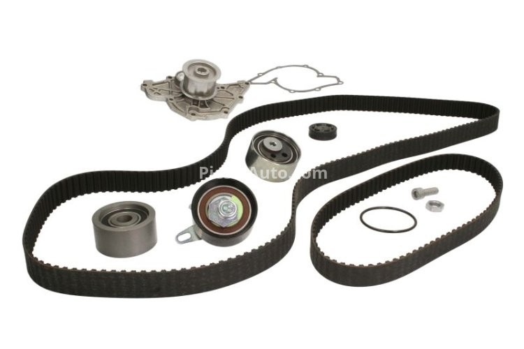 Kit distribuție HEPU (curea + intinzator + pompa de apa) pentru: AUDI A4 B5, A4 B6, A4 B7, A6 C5, A8 D2, ALLROAD C5; SKODA SUPERB I; VW PASSAT B5, PASSAT B5.5 2.5D 01.97-03.08