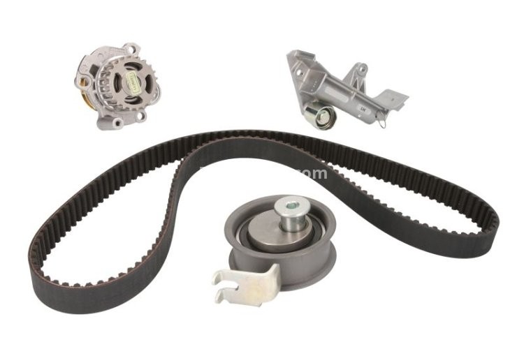 Kit distribuție HEPU (curea + intinzator + pompa de apa) pentru: AUDI A3, TT; SEAT ALHAMBRA, LEON, TOLEDO II; SKODA OCTAVIA I; VW BORA, BORA I, GOLF IV, NEW BEETLE, SHARAN 1.8 09.96-12.10