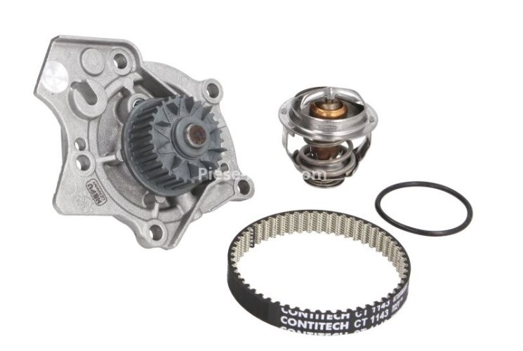 Kit distribuție HEPU (curea + intinzator + pompa de apa) pentru: AUDI A3, A4 ALLROAD B8, A4 B8, A5, A6 C7, A8 D4, Q3, Q5, TT; SEAT ALHAMBRA, ALTEA XL, EXEO, EXEO ST, LEON 1.8-2.0H 09.04-