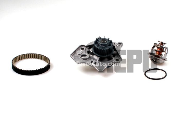 Kit distribuție HEPU (curea + intinzator + pompa de apa) pentru: AUDI A3, A4 ALLROAD B8, A4 B8, A5, A6 C7, A8 D4, Q3, Q5, TT; SEAT ALHAMBRA, ALTEA XL, EXEO, EXEO ST, LEON 1.8-2.0H 09.04-