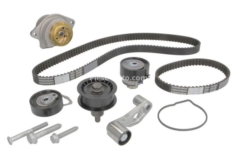 Kit distribuție HEPU (curea + intinzator + pompa de apa) pentru: AUDI A2; SEAT ALTEA, ALTEA XL, AROSA, CORDOBA, CORDOBA VARIO, IBIZA II, IBIZA III, IBIZA IV, IBIZA IV SC 1.4/1.4LPG 04.96-