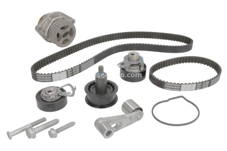 Kit distribuție HEPU (curea + intinzator + pompa de apa) pentru: AUDI A2; SEAT ALTEA, ALTEA XL, AROSA, CORDOBA, CORDOBA VARIO, IBIZA II, IBIZA III, IBIZA IV, IBIZA IV SC 1.4/1.4LPG 04.96-
