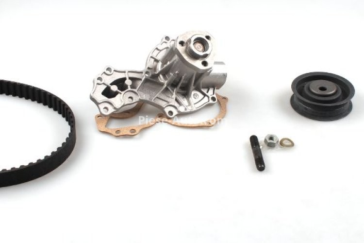 Kit distribuție HEPU (curea + intinzator + pompa de apa) pentru: AUDI 100 C2, 100 C3, 80 B2, 80 B3, 80 B4, COUPE B2, COUPE B3; SEAT CORDOBA, CORDOBA VARIO, IBIZA II, INCA 1.3-2.0 08.76-