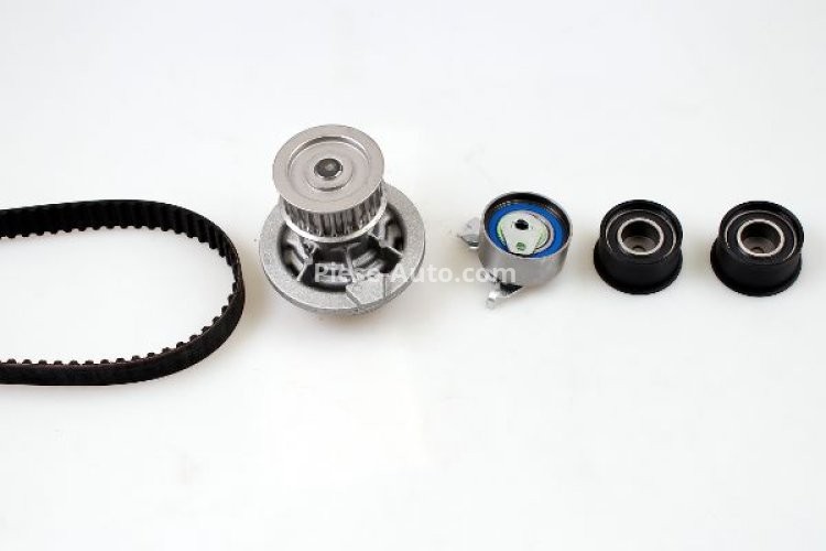 Kit distribuție HEPU (curea + intinzator + pompa de apa) pentru: CHEVROLET EPICA, EVANDA, LACETTI, NUBIRA, REZZO; DAEWOO EVANDA, LACETTI, LEGANZA, NUBIRA, TACUMA / REZZO 1.7D-2.0 12.91-