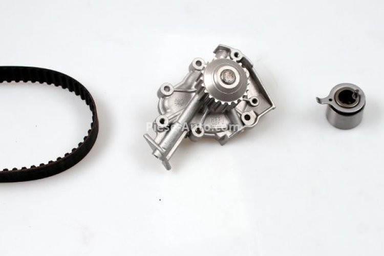 Kit distribuție HEPU (curea + intinzator + pompa de apa) pentru: CHEVROLET AVEO / KALOS, MATIZ, SPARK; DAEWOO KALOS, MATIZ 1.0-1.2LPG 01.03-
