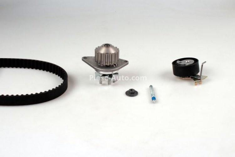 Kit distribuție HEPU (curea + intinzator + pompa de apa) pentru: CITROEN BERLINGO, BERLINGO/MINIVAN, C2, C3 I, C3 II, C3 PLURIEL, NEMO, NEMO/MINIVAN, SAXO, XSARA 1.4/1.4CNG/1.4LPG 04.93-