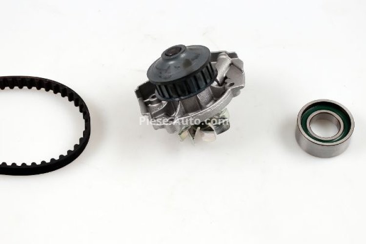 Kit distribuție HEPU (curea + intinzator + pompa de apa) pentru: FIAT CINQUECENTO, PALIO, PANDA, PUNTO, SEICENTO / 600, UNO; LANCIA Y, Y10 1.0/1.1/1.2 10.84-01.10