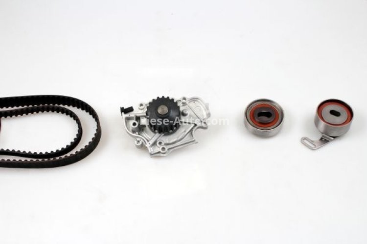 Kit distribuție HEPU (curea + intinzator + pompa de apa) pentru: HONDA ACCORD V, ACCORD VI, ODYSSEY, SHUTTLE 1.8-2.3 02.96-06.04