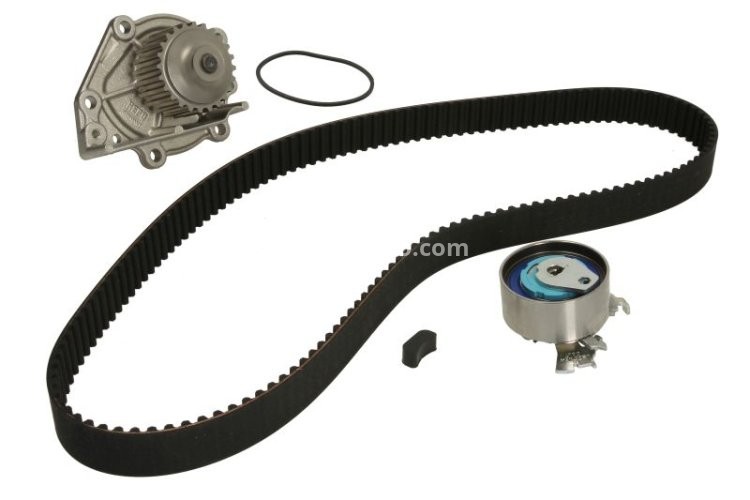 Kit distribuție HEPU (curea + intinzator + pompa de apa) pentru: LAND ROVER FREELANDER I; LOTUS ELISE; MG MG TF, MG ZR, MG ZS, MG ZT, MG ZT- T, MGF; ROVER 200, 200 II, 25 I 1.1-1.8 03.95-12.09