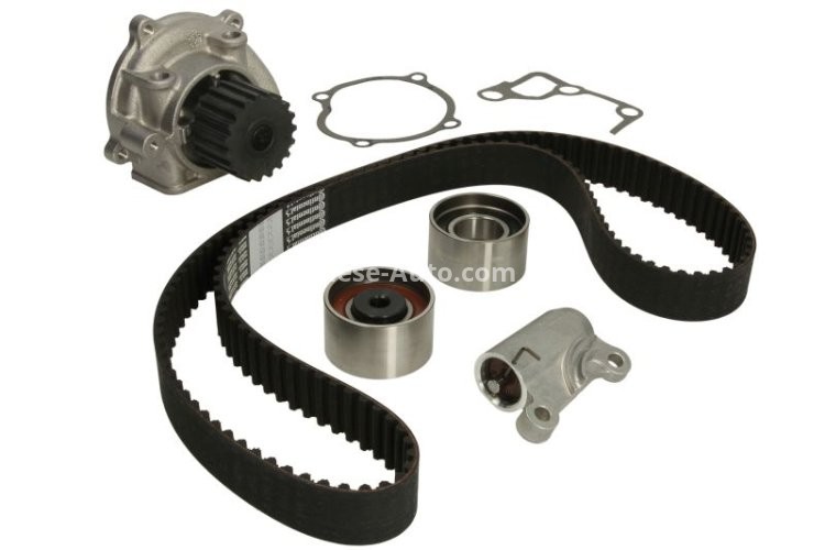 Kit distribuție HEPU (curea + intinzator + pompa de apa) pentru: MAZDA 3, 5, 6 2.0D 06.02-12.10