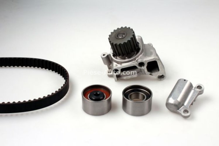 Kit distribuție HEPU (curea + intinzator + pompa de apa) pentru: MAZDA 3, 6, MPV II 2.0D 06.02-12.10