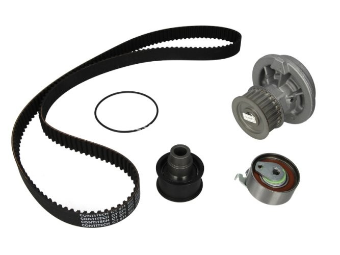 Kit distribuție HEPU (curea + intinzator + pompa de apa) pentru: OPEL ASTRA F, ASTRA F/KOMBI, ASTRA G, ASTRA G/KOMBI, KADETT E COMBO, VECTRA A 1.7D 07.92-04.05