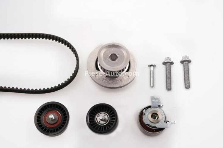 Kit distribuție HEPU (curea + intinzator + pompa de apa) pentru: OPEL ASTRA G, ASTRA G CLASSIC, ASTRA G/KOMBI, CORSA C, TIGRA, ZAFIRA A 1.4/1.4LPG/1.6 08.97-12.09