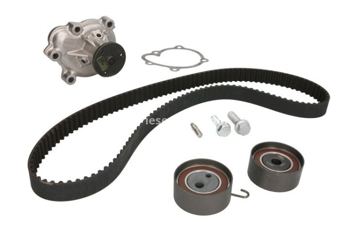 Kit distribuție HEPU (curea + intinzator + pompa de apa) pentru: OPEL ASTRA G, ASTRA G CLASSIC, ASTRA G/KOMBI, ASTRA H, ASTRA H GTC, ASTRA H/KOMBI, ASTRA J 1.7D 04.03-10.15