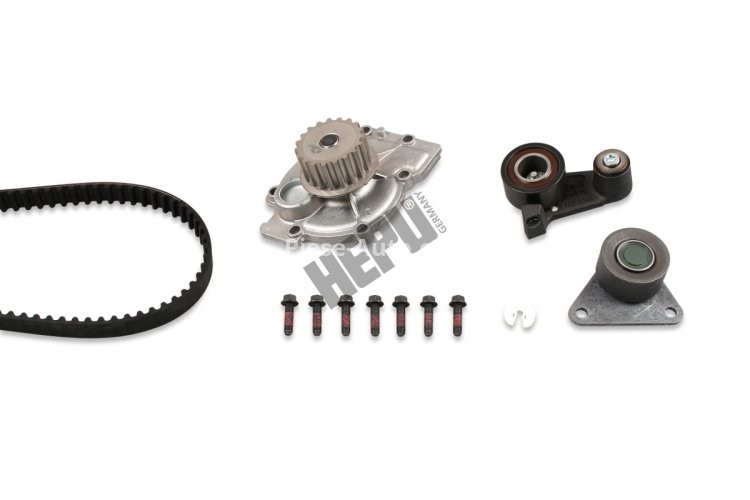 Kit distribuție HEPU (curea + intinzator + pompa de apa) pentru: VOLVO 850, S70, V70 I 2.0/2.4/2.4CNG 06.91-11.00