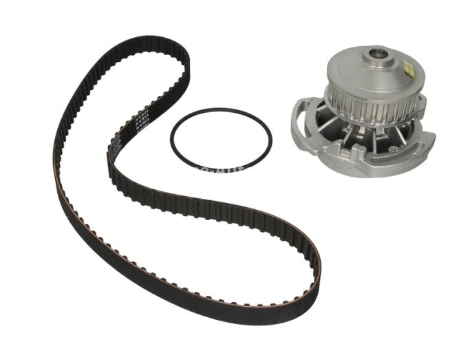 Kit distribuție HEPU (curea + intinzator + pompa de apa) pentru : VW 1.3 08/83-06/87 VW GOLFiI 40kW HK, MH