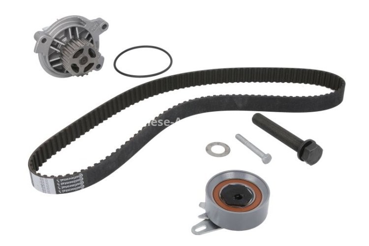 Kit distribuție HEPU (curea + intinzator + pompa de apa) pentru: VW CALIFORNIA T4 CAMPER, TRANSPORTER T4 2.5 09.90-06.03