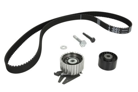 Kit distribuție INA (curea + role) pentru: ALFA ROMEO 145, 146, 147, 156; FIAT BRAVA, BRAVO I, BRAVO II, DOBLO, DOBLO/MINIVAN, IDEA, MAREA, MULTIPLA, PALIO, PUNTO 1.9D/2.4D 09.96-