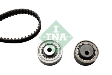 Kit distribuție INA (curea + role) pentru: AUDI 100 C3, 100 C4, A6 C4 2.5D 01.90-12.97