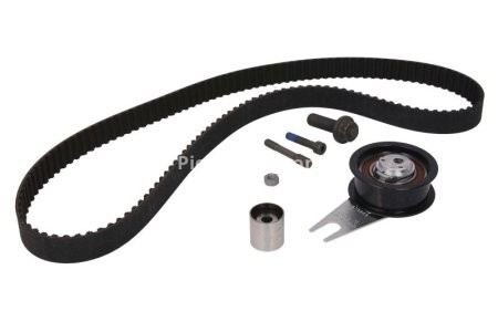 Kit distribuție INA (curea + role) pentru: AUDI 80 B4; SEAT TOLEDO I; VW GOLF III, PASSAT B3/B4, VENTO 1.9D 09.91-04.99