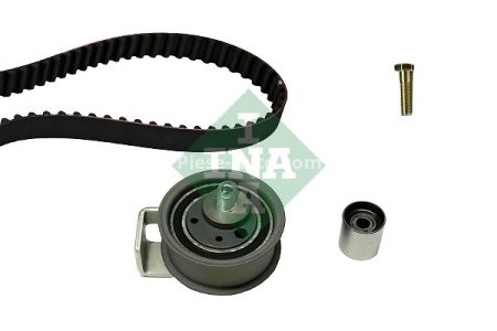 Kit distribuție INA (curea + role) pentru: AUDI A4 B5, A6 C4, A6 C5, CABRIOLET B3; SKODA SCALA; VW PASSAT B5 1.6D/1.8 11.94- 3