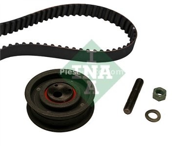Kit distribuție INA (curea + role) pentru: AUDI 100 C2; SEAT ALHAMBRA, CORDOBA, IBIZA II, TOLEDO I; VW CORRADO, GOLF III, GOLF IV, LT 28-35 I, LT 40-55 I, PASSAT B3/B4 2.0 04.75-03.10 3