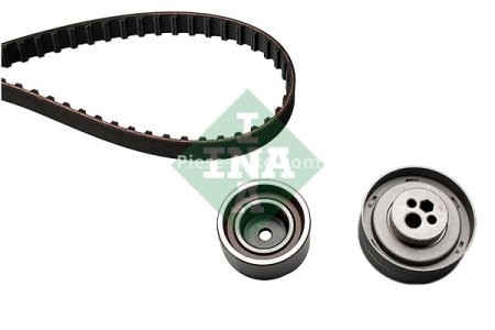 Kit distribuție INA (curea + role) pentru: AUDI 100 C4, 80 B4, A6 C4, A8 D2, CABRIOLET B3, COUPE B3 2.6/2.8 12.90-08.00
