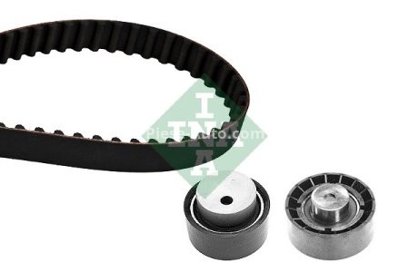 Kit distribuție INA (curea + role) pentru: AUDI 100 C4 2.5D 12.90-07.94 3